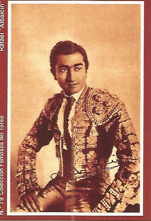 CALENDARIO PUBLICITARIO 79: Coleccion Famosos del Toreo: Rafael Albaicin