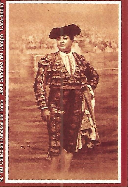 CALENDARIO PUBLICITARIO 80: Coleccion Famosos del Toreo: Jose Sanchez Cara-ancha