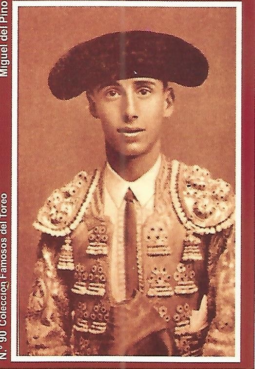 CALENDARIO PUBLICITARIO 90: Coleccion Famosos del Toreo: Miguel del Pino