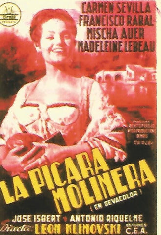CALENDARIO PUBLICITARIO 00107: CARMEN SEVILLA  La picara molinera