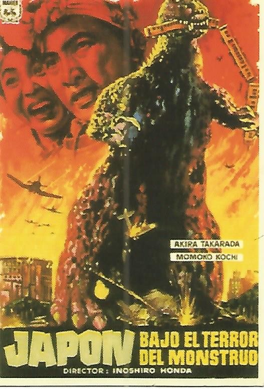 CALENDARIO PUBLICITARIO 00146: Japon . Bajo el terror del monstruo