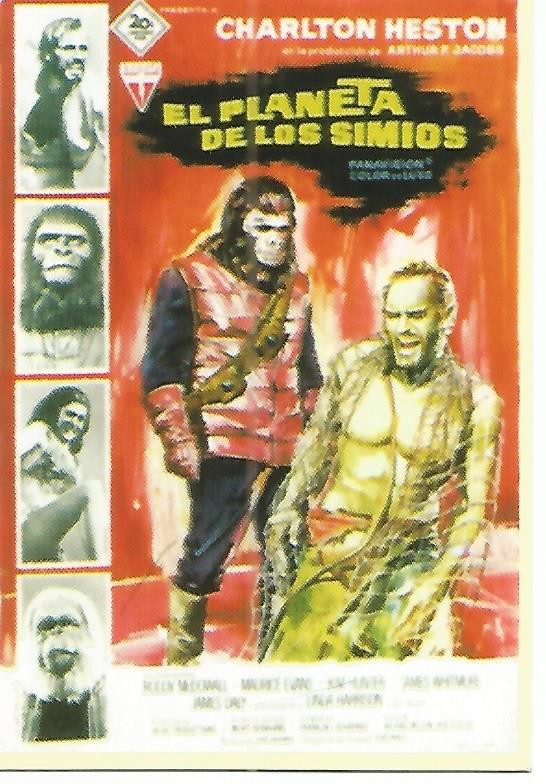 CALENDARIO PUBLICITARIO 00155: CHARLTON HESTON El planeta de los simios