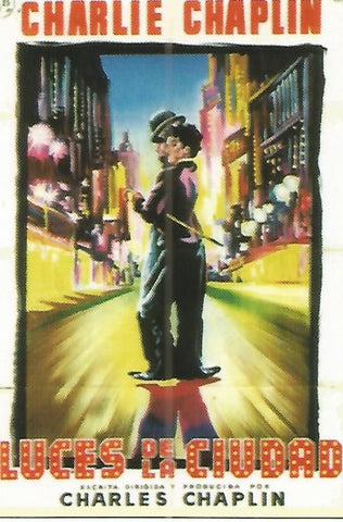 CALENDARIO PUBLICITARIO 00157: CHARLES CHAPLIN Luces de ciudad