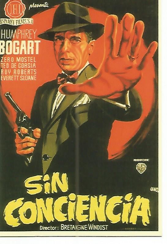 CALENDARIO PUBLICITARIO 00161: HUMPHREY BOGART Sin conciencia