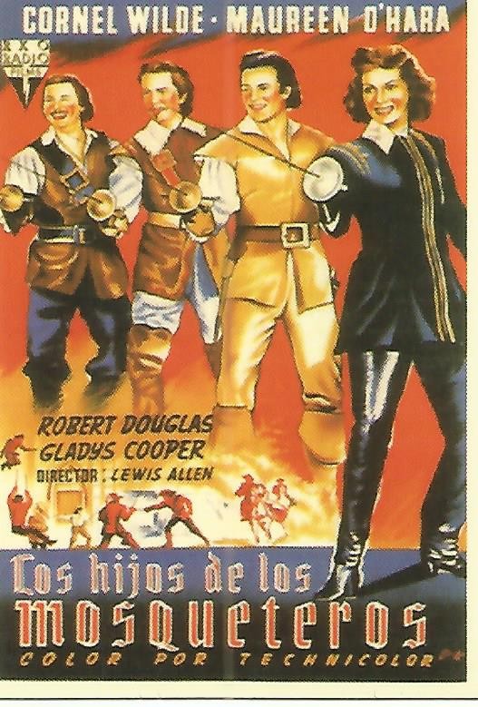 CALENDARIO PUBLICITARIO 00182: Los hijos de los mosqueteros