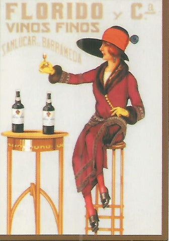 CALENDARIO PUBLICITARIO 00201: Florido y Ca;. Vinos finos
