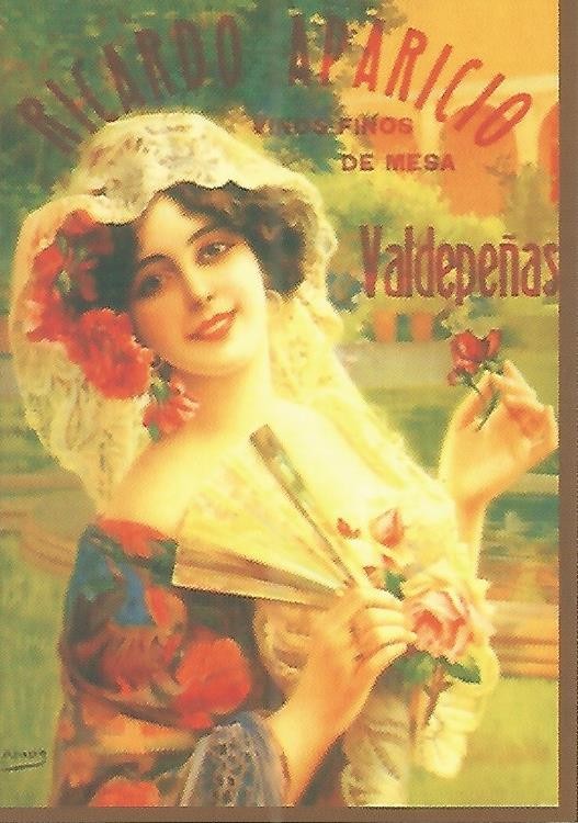 CALENDARIO PUBLICITARIO 00213: Ricardo Aparicio. Vinos finos de mesa