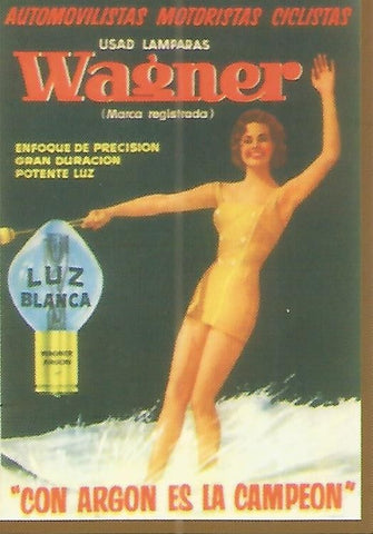 CALENDARIO PUBLICITARIO 00216: Lamparas Wagner