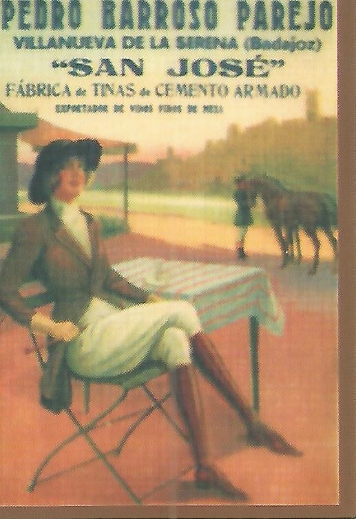 CALENDARIO PUBLICITARIO 00220: San Jose. Fabrica de tinas de cemento armado