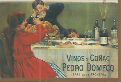 CALENDARIO PUBLICITARIO 00239: Vinos y cognac Pedro Domecq