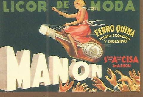 CALENDARIO PUBLICITARIO 00240: Licor Manon