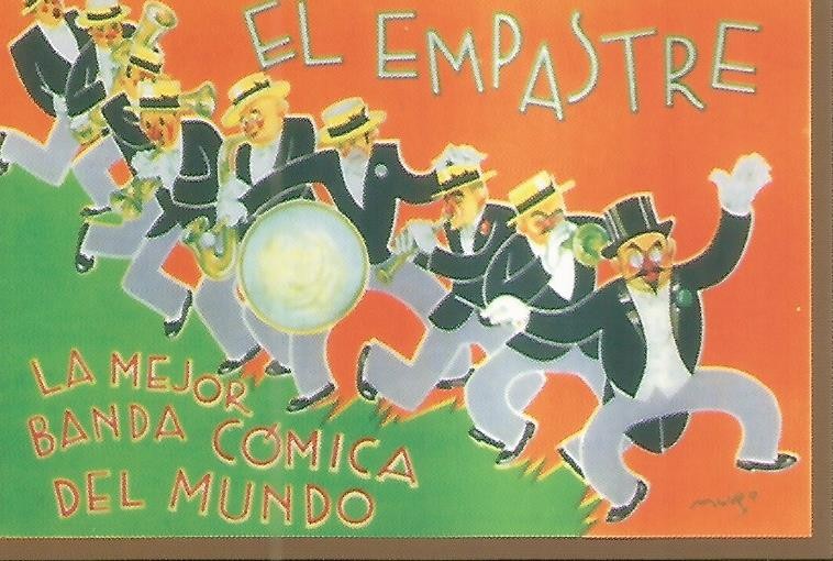 CALENDARIO PUBLICITARIO 00241: El empastre. Banda comica