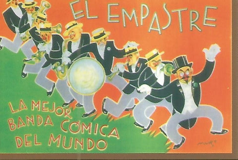 CALENDARIO PUBLICITARIO 00241: El empastre. Banda comica