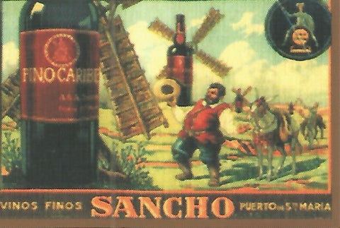 CALENDARIO PUBLICITARIO 00247: Vinos finos Sancho