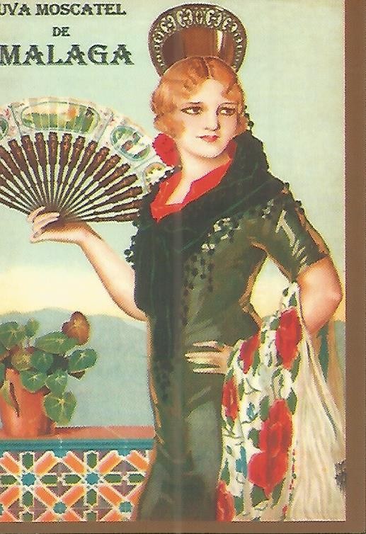 CALENDARIO PUBLICITARIO 00266: Uva moscatel de Malaga