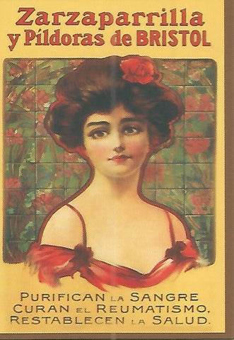 CALENDARIO PUBLICITARIO 00288: Zarzaparrillas y pildoras de Bristol