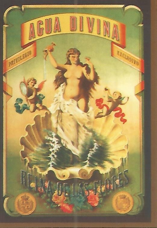 CALENDARIO PUBLICITARIO 00298: Agua divina Reina de las Flores