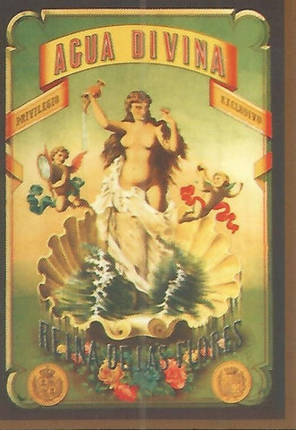 CALENDARIO PUBLICITARIO 00298: Agua divina Reina de las Flores