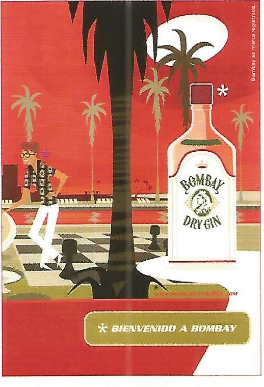 CALENDARIO PUBLICITARIO 00316: BOMBAY DRY GIN