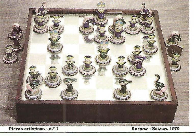 CALENDARIO PUBLICITARIO 00335: Coleccion Piezas artisticas no 1. Karpow - Saizew. 1970