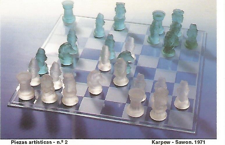 CALENDARIO PUBLICITARIO 00336: Coleccion Piezas artisticas no 2. Karpow - Sawon. 1971