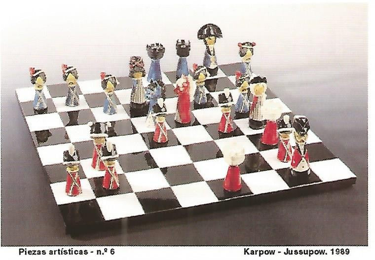 CALENDARIO PUBLICITARIO 00339: Coleccion Piezas artisticas no 6. Karpow -Jussupow. 1989