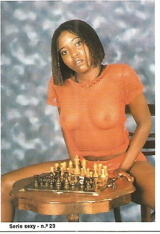 CALENDARIO PUBLICITARIO 00368: Ajedrez Serie Sexy no 23.