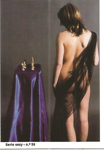 CALENDARIO PUBLICITARIO 00381: Ajedrez Serie Sexy no 36.