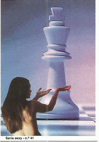CALENDARIO PUBLICITARIO 00386: Ajedrez Serie Sexy no 41.