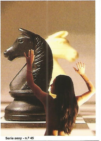CALENDARIO PUBLICITARIO 00390: Ajedrez Serie Sexy no 45.