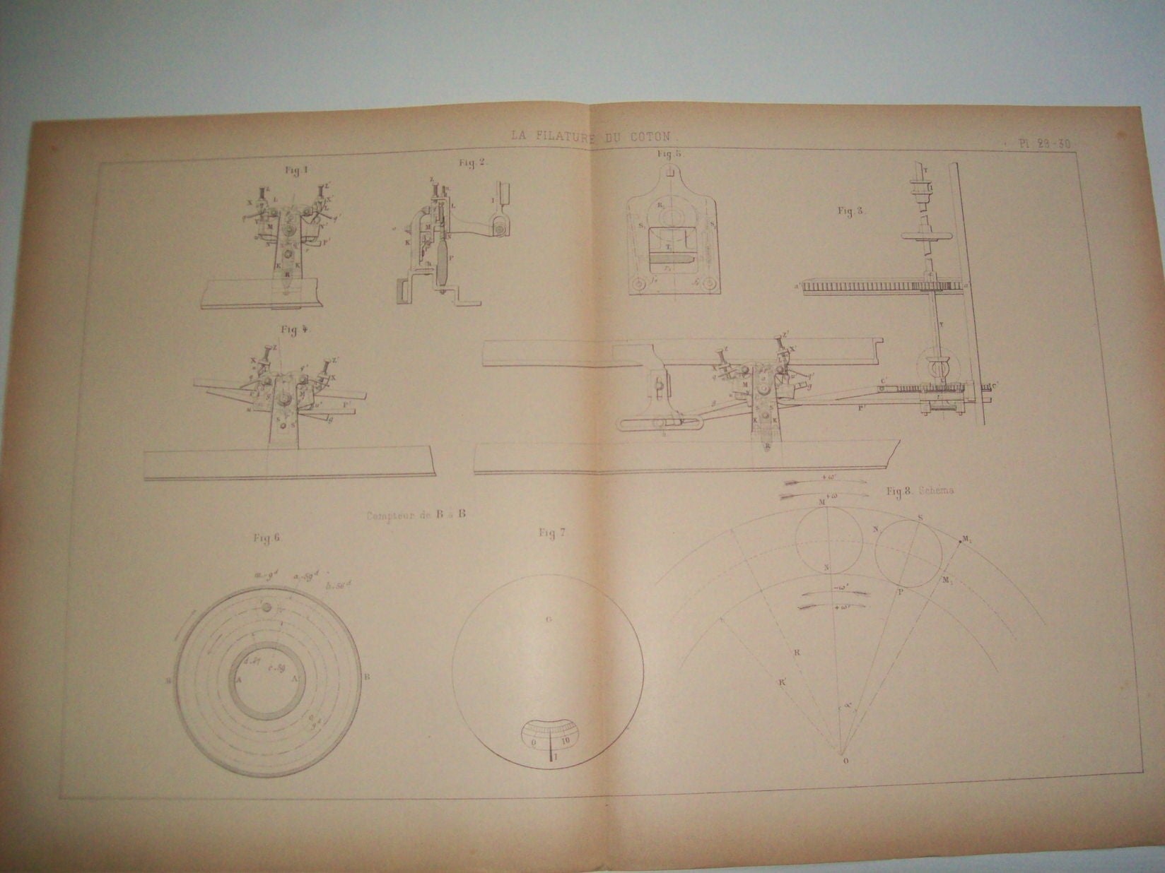 Lamina 1103: BANCS-A-BROCHES. COMPTEUR