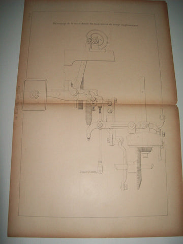 Lamina 1118: DETAILS DES MOUVEMENTS