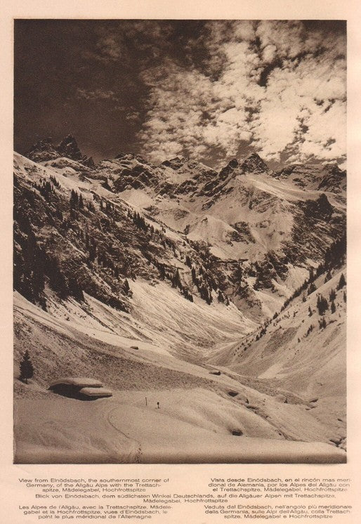 Lamina/Foto KURT HIELSCHE Deuschtland No. 010: VIEW FROM ELNODSBACH