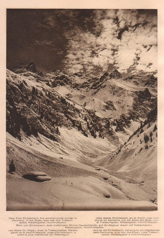 Lamina/Foto KURT HIELSCHE Deuschtland No. 010: VIEW FROM ELNODSBACH