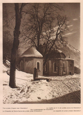 Lamina/Foto KURT HIELSCHE Deuschtland No. 012: THE LORETTO CHAPEL NEAR OBERSTDORF
