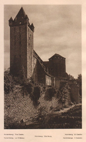 Lamina/Foto KURT HIELSCHE Deuschtland No. 034: NUREMBERG. THE CASTLE