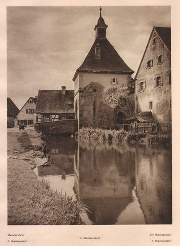 Lamina/Foto KURT HIELSCHE Deuschtland No. 039: MERKENDORF General View