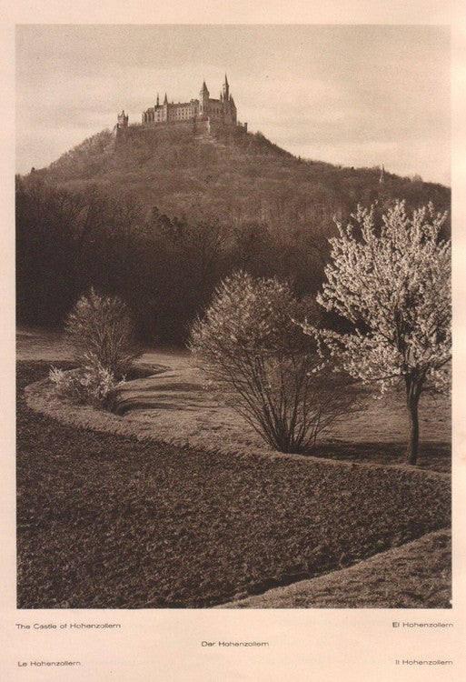 Lamina/Foto KURT HIELSCHE Deuschtland No. 053: THE CASTLE OF HOHENZOLLERN