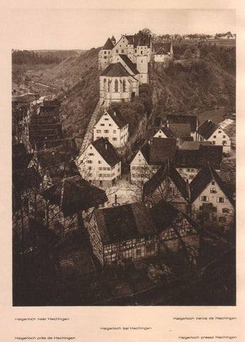 Lamina/Foto KURT HIELSCHE Deuschtland No. 054: HAIGERIOCH NEAR HECHINGEN