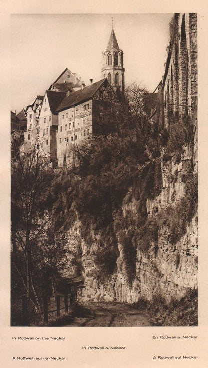 Lamina/Foto KURT HIELSCHE Deuschtland No. 055: IN ROTTWAIL ON THE NECKAR