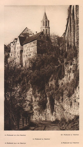 Lamina/Foto KURT HIELSCHE Deuschtland No. 055: IN ROTTWAIL ON THE NECKAR