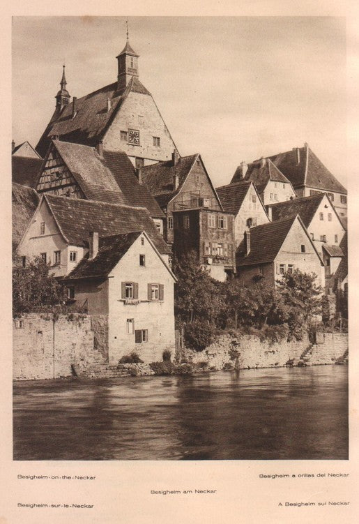 Lamina/Foto KURT HIELSCHE Deuschtland No. 057: BESSIGHEIM ON THE NECKAR