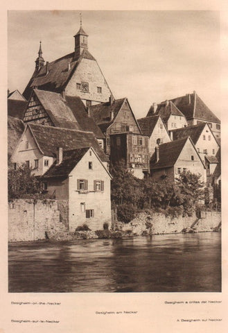 Lamina/Foto KURT HIELSCHE Deuschtland No. 057: BESSIGHEIM ON THE NECKAR