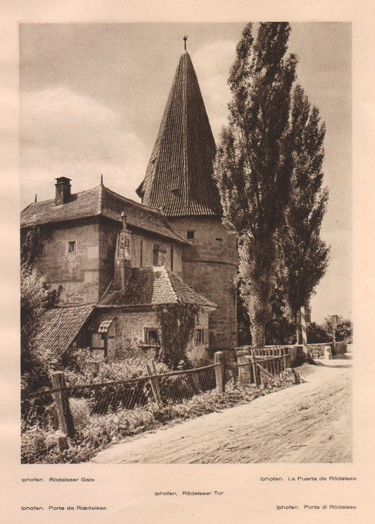 Lamina/Foto KURT HIELSCHE Deuschtland No. 065: IPHOFEN. RODEISEER GATE