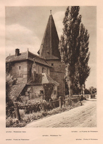 Lamina/Foto KURT HIELSCHE Deuschtland No. 065: IPHOFEN. RODEISEER GATE