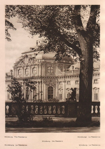 Lamina/Foto KURT HIELSCHE Deuschtland No. 069: WURZBURG. THE RESIDENCE