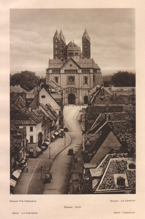 Lamina/Foto KURT HIELSCHE Deuschtland No. 080: SPEYER. THE CATHEDRAL