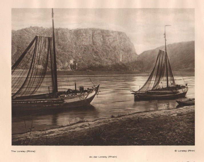 Lamina/Foto KURT HIELSCHE Deuschtland No. 081: THE LORELEY. RHINE