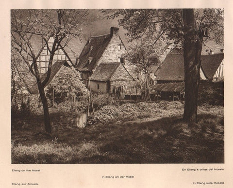 Lamina/Foto KURT HIELSCHE Deuschtland No. 085: EILANG ON THE MOSEL
