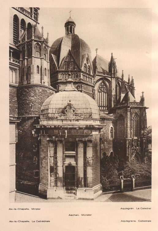 Lamina/Foto KURT HIELSCHE Deuschtland No. 087: AIX LA CHAPELLE. MINSTER